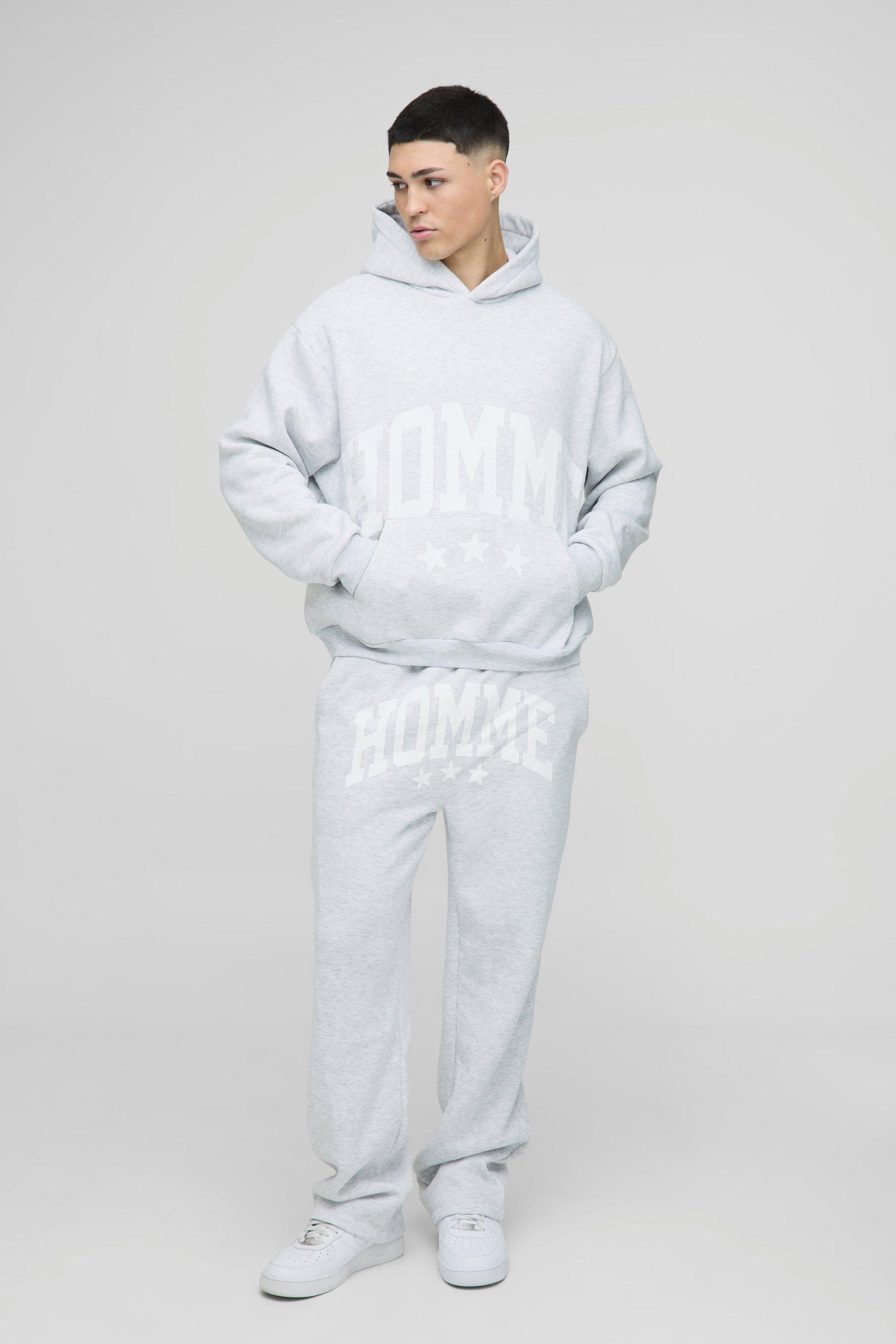 Oversized All Over Print Tracksuit | boohooMAN USA